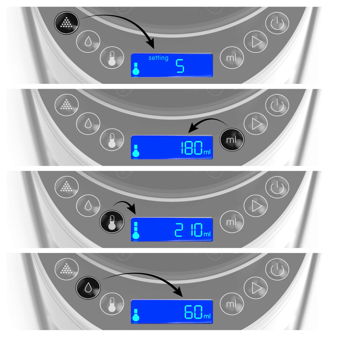 BABYNAHRUNGSZUBEREITER Formula Pro Advanced  - Weiß, Basics (18,9/38,6/29,6cm) - Baby Brezza