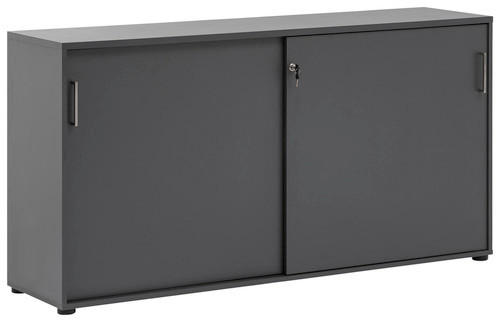 AKTENSCHRANK 160/84,2/41 cm - Anthrazit, KONVENTIONELL, Holzwerkstoff (160/84,2/41cm) - MID.YOU