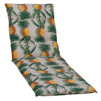 LIEGENAUFLAGE Beige Obst  - Beige, Basics, Textil (191/58/8cm) - Gardenson