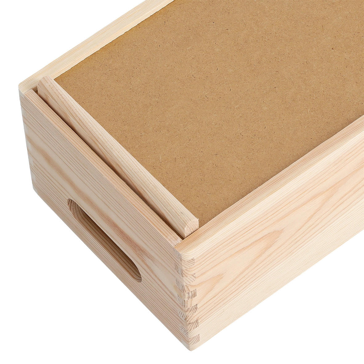DEKOKISTE - Naturfarben, Basics, Holz (60/40/24cm) - Zeller Present
