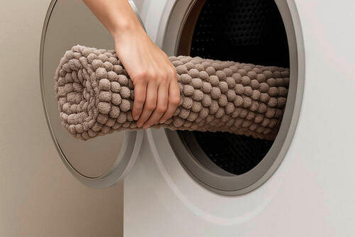 BIDET-VORLEGER Taupe  - Taupe, Basics, Kunststoff/Textil (50cm) - Esposa