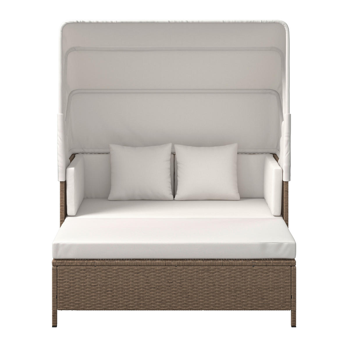 GARTENMUSCHEL 126/143/149 cm  - Beige, Natur, Metall (126/143/149cm) - Ambia Garden