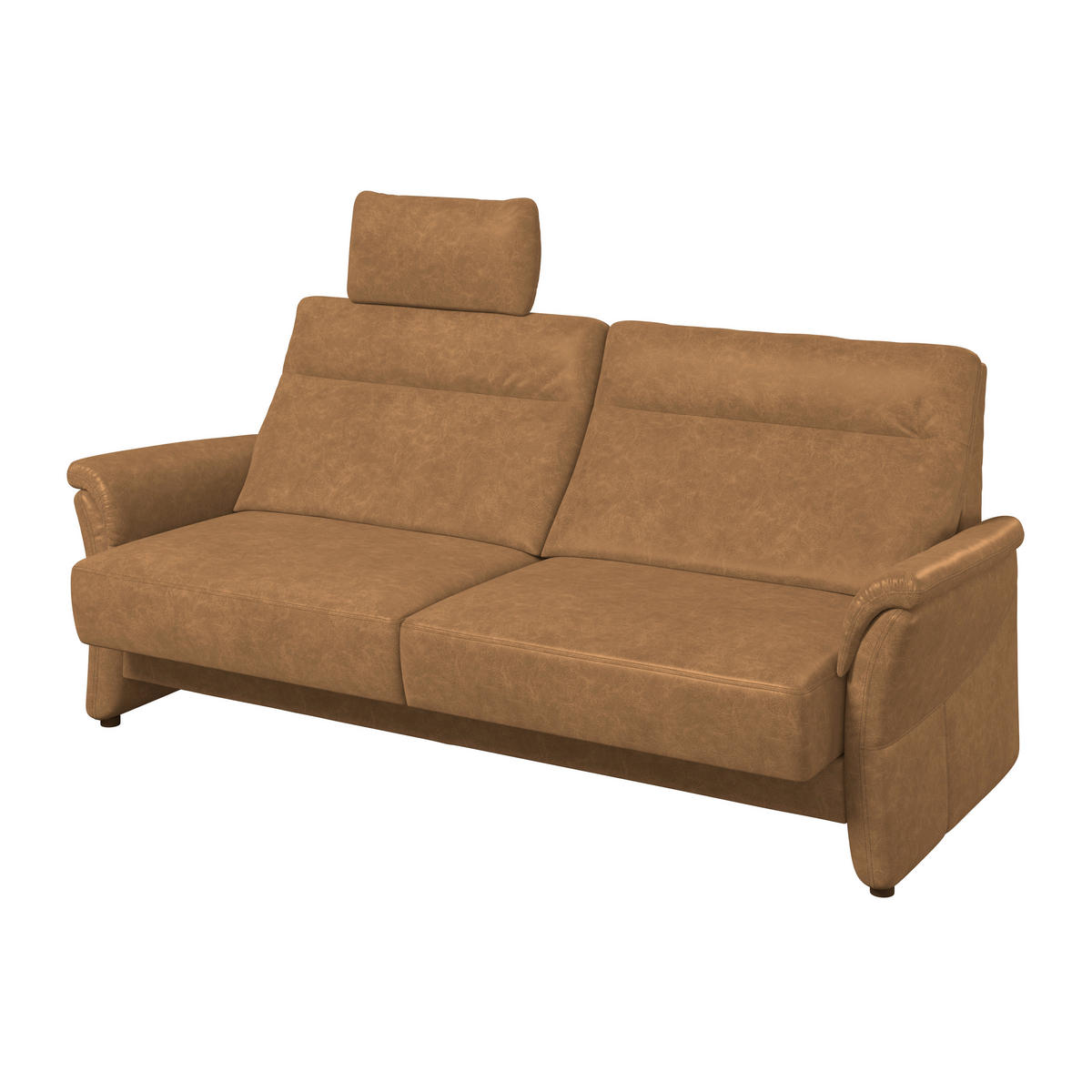 3,5-SITZER - Senfgelb/Schwarz, Konventionell, Kunststoff/Textil (205/98/91cm) - Elegando