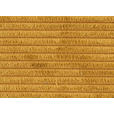 WOHNLANDSCHAFT Currygelb Cord  - Currygelb/Schwarz, KONVENTIONELL, Kunststoff/Textil (140/305/140cm) - Carryhome