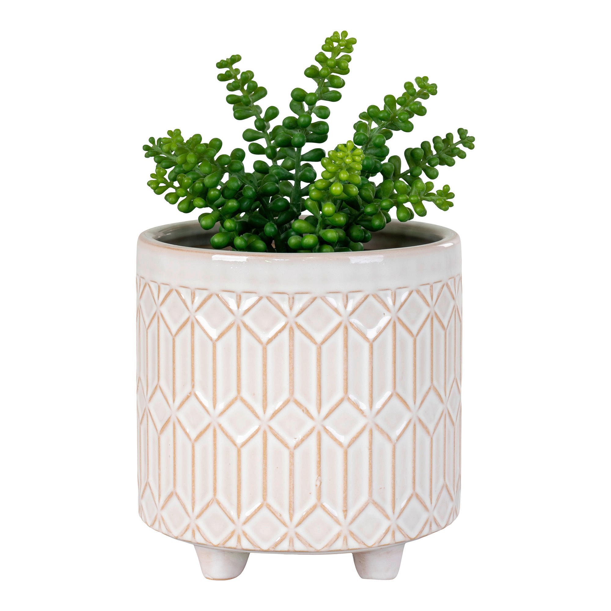 ÜBERTOPF   - Weiß, Basics, Keramik (20/19,5cm)
