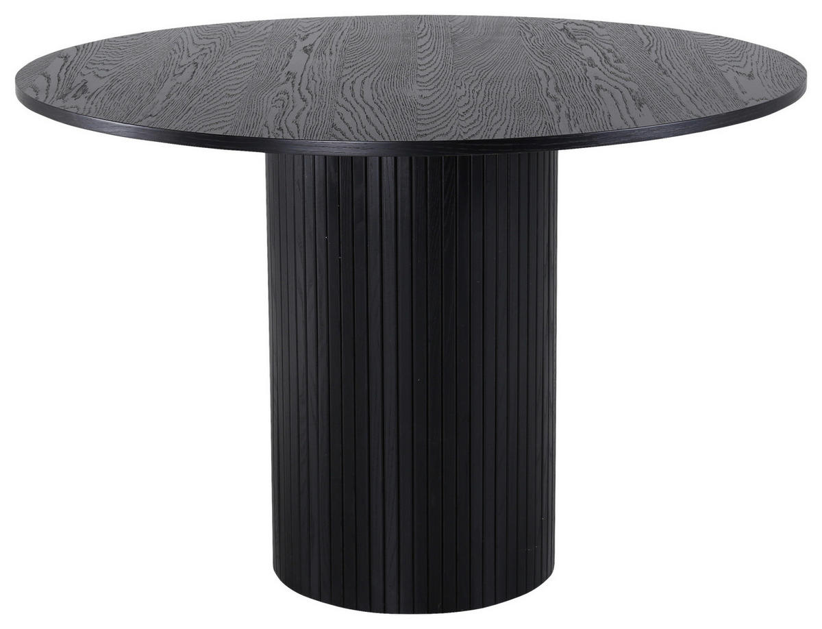 ESSTISCH in Holzwerkstoff 110/110/75 cm  - Schwarz, Design, Holzwerkstoff (110/110/75cm) - Livetastic