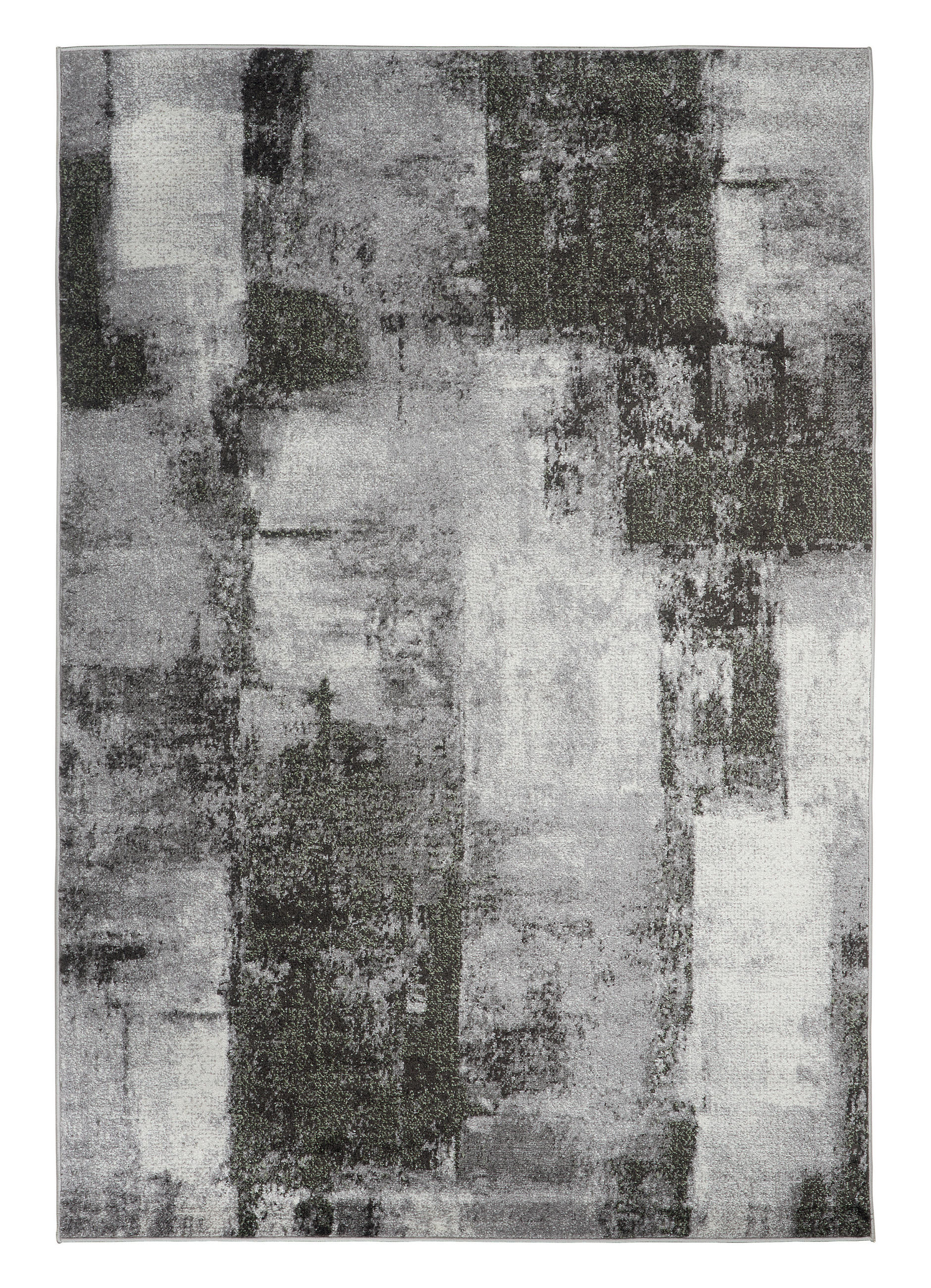 Webteppich Grau/grün Laurel 120x160 Cm Textil