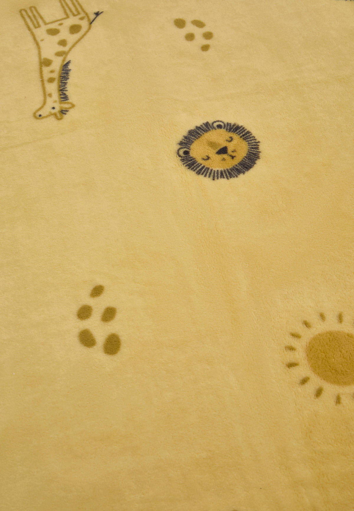 BABYDECKE 75/100 cm  - Dunkelgelb, Trend, Textil (75/100cm) - Sterntaler