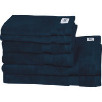 FROTTIERSET SW-Cuddly Dunkelblau 6-teilig  - Dunkelblau, Basics, Textil - Schöner Wohnen