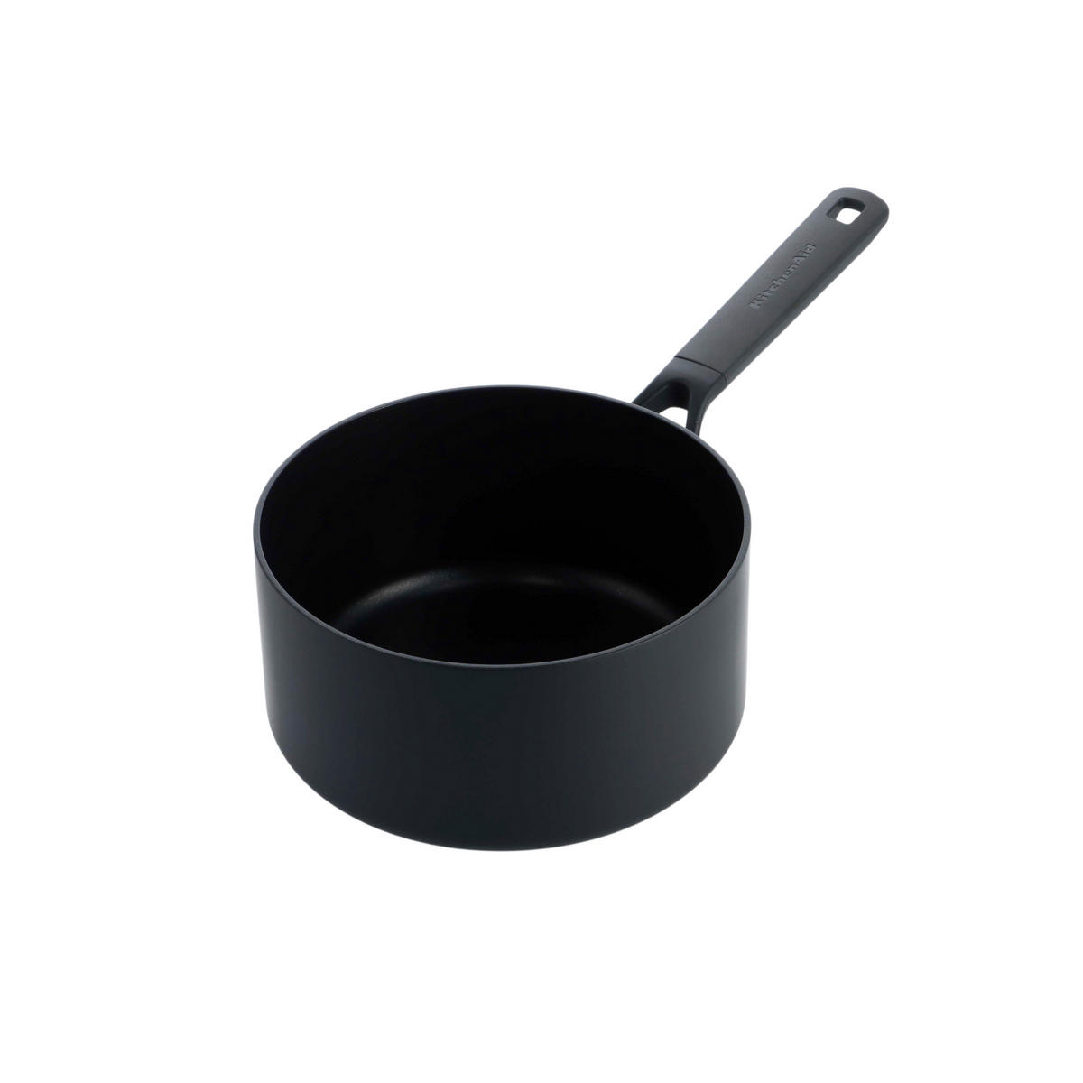 STIELKASSEROLLE Classic Forged Aluminium 1.5 L  - Schwarz, Basics, Kunststoff/Metall (16cm) - Kitchenaid