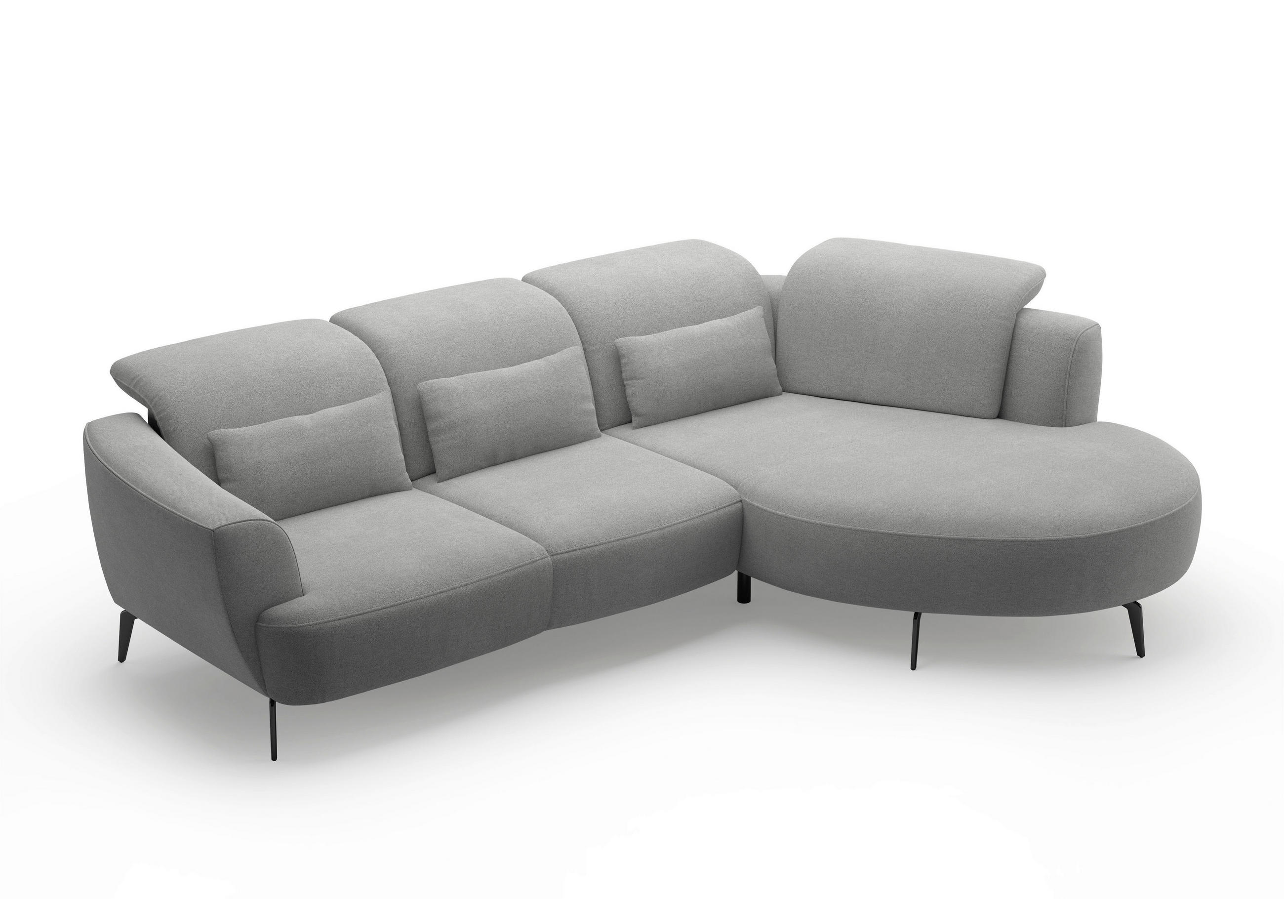 ZIERKISSEN  60/30 cm   - Grau, Konventionell, Textil (60/30cm) - Sit & More