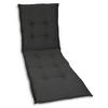LIEGENAUFLAGE Uni  - Anthrazit, Basics, Textil (60/7/190cm)