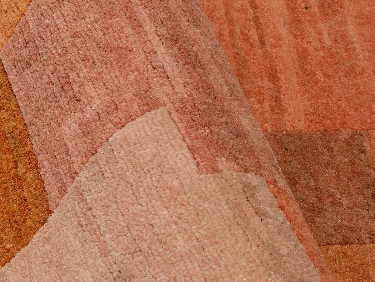 WOLLTEPPICH 70/140 cm Orange  - Orange, Design, Textil (70/140cm) - Cazaris