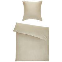 OBOUSTRANNÉ POVLEČENÍ, satén, pískové barvy, béžová, cappuccino, 135/200 cm - cappuccino/pískové barvy, Basics, textil (135/200cm) - Schöner Wohnen