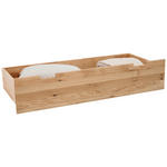 BETTSCHUBKASTEN Eichefarben  - Eichefarben, Natur, Holz (137/29/62cm) - Linea Natura