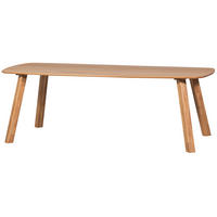 ESSTISCH in Holz 220/100/74 cm  - Eichefarben, Design, Holz (220/100/74cm) - Livetastic