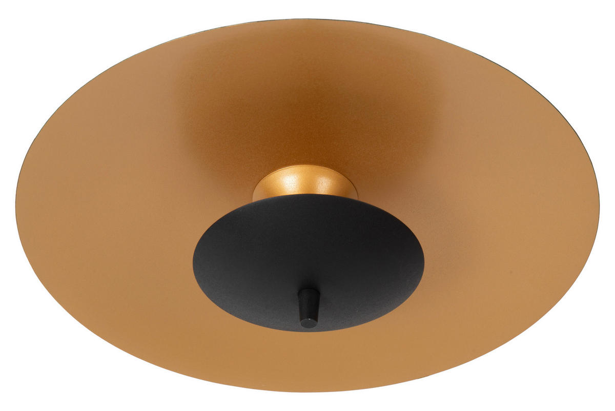 LED-DECKENLEUCHTE VULCAN 35/35/12.4 cm   - Design, Metall (35/35/12.4cm) - Lucide