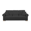 SCHLAFSOFA Chenille Anthrazit  - Anthrazit/Buchefarben, Design, Holz/Textil (240/94/98cm) - MID.YOU