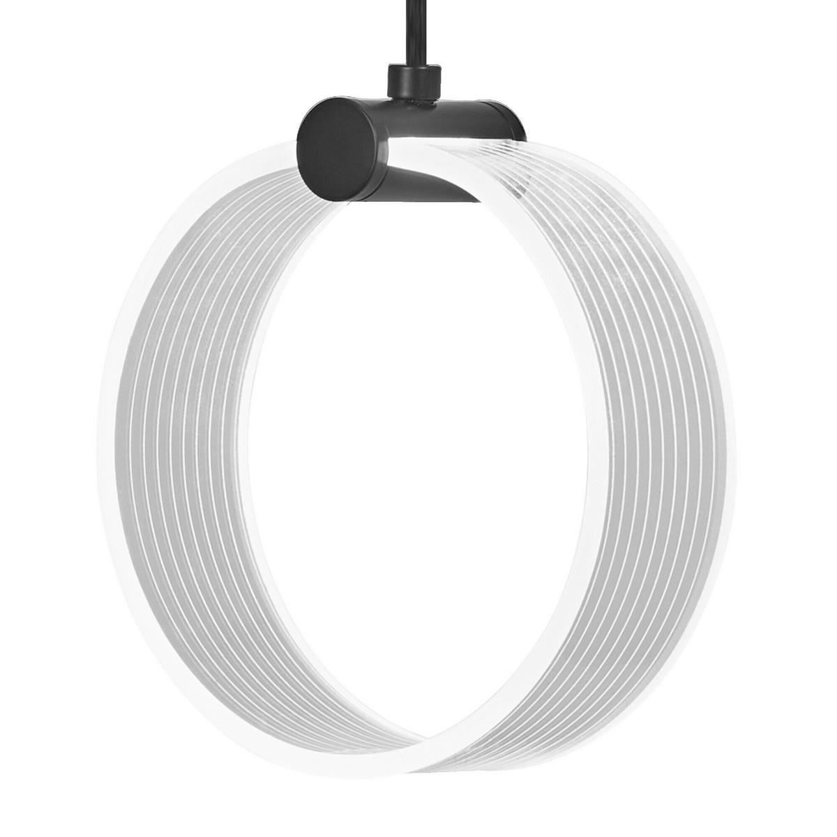 LED-PENDELLEUCHTE 16/15/121 cm  - Schwarz, Basics, Kunststoff (16/15/121cm) - Osram