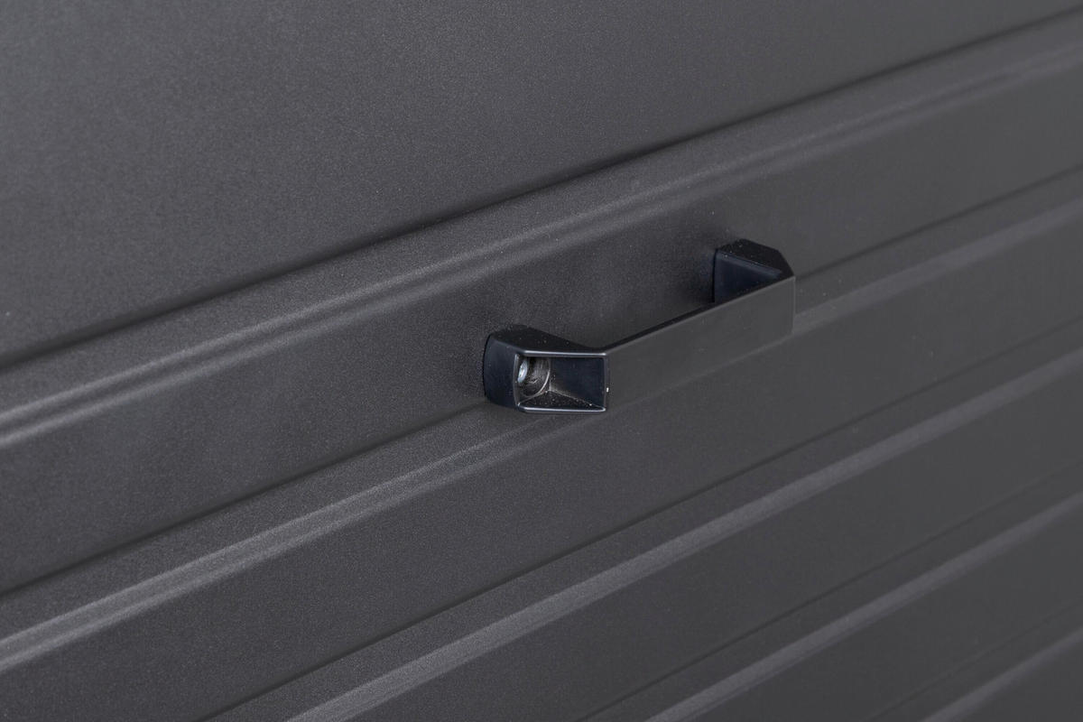 KUDDBOX - svart, Modern, metall/textil (150/100/90cm) - Gardenson