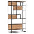 REGAL in 87/158/35 cm Naturfarben, Schwarz - Schwarz/Naturfarben, Trend, Holz/Metall (87/158/35cm) - Carryhome REGAL in 87/158/35 cm Naturfarben, Schwarz - Schwarz/Naturfarben, Trend, Holz/Metall (87/158/35cm) - Carryhome