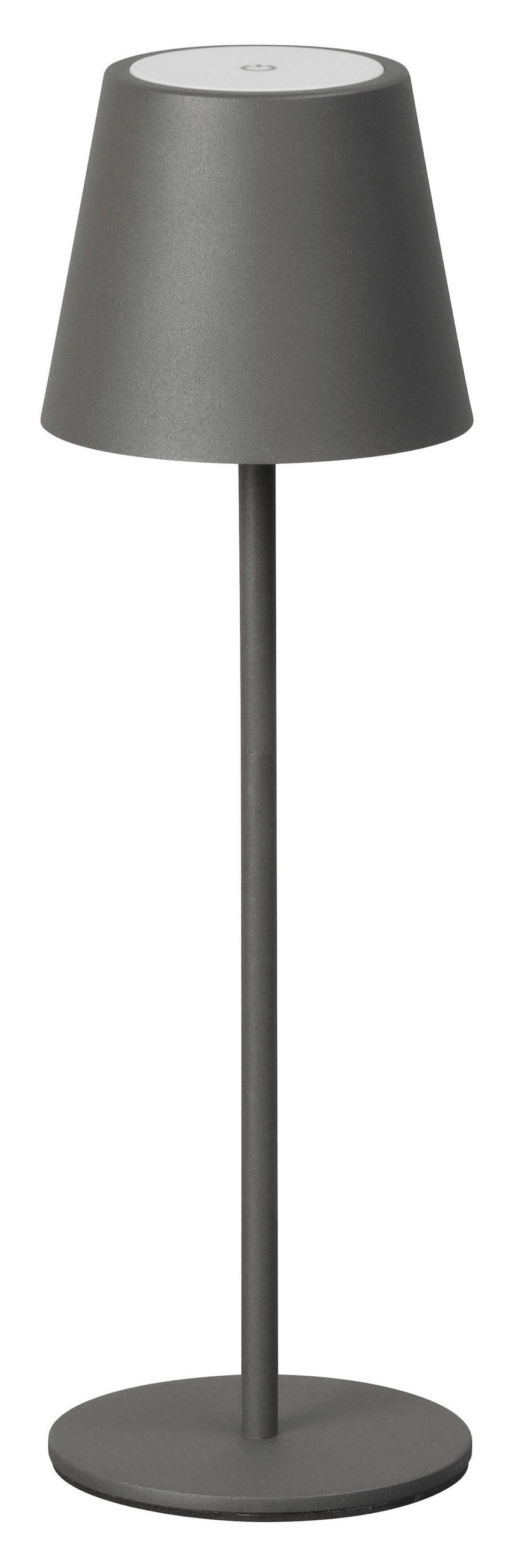 AKKU-TISCHLEUCHTE  11/28-36 cm    - Sandfarben/Limette, KONVENTIONELL, Metall (11/28-36cm)