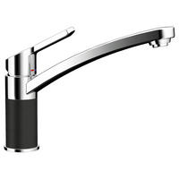 KÜCHENARMATUR 598000GNE  - Chromfarben/Schwarz, Basics, Stein/Metall (20,5/17,8/5,0cm) - Schock