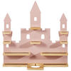 Regal für Toniebox und Figuren Kiefer massiv Naturfarben, Pink  - Pink/Naturfarben, Trend, Holz (58/59/15cm) - Ben'n'jen
