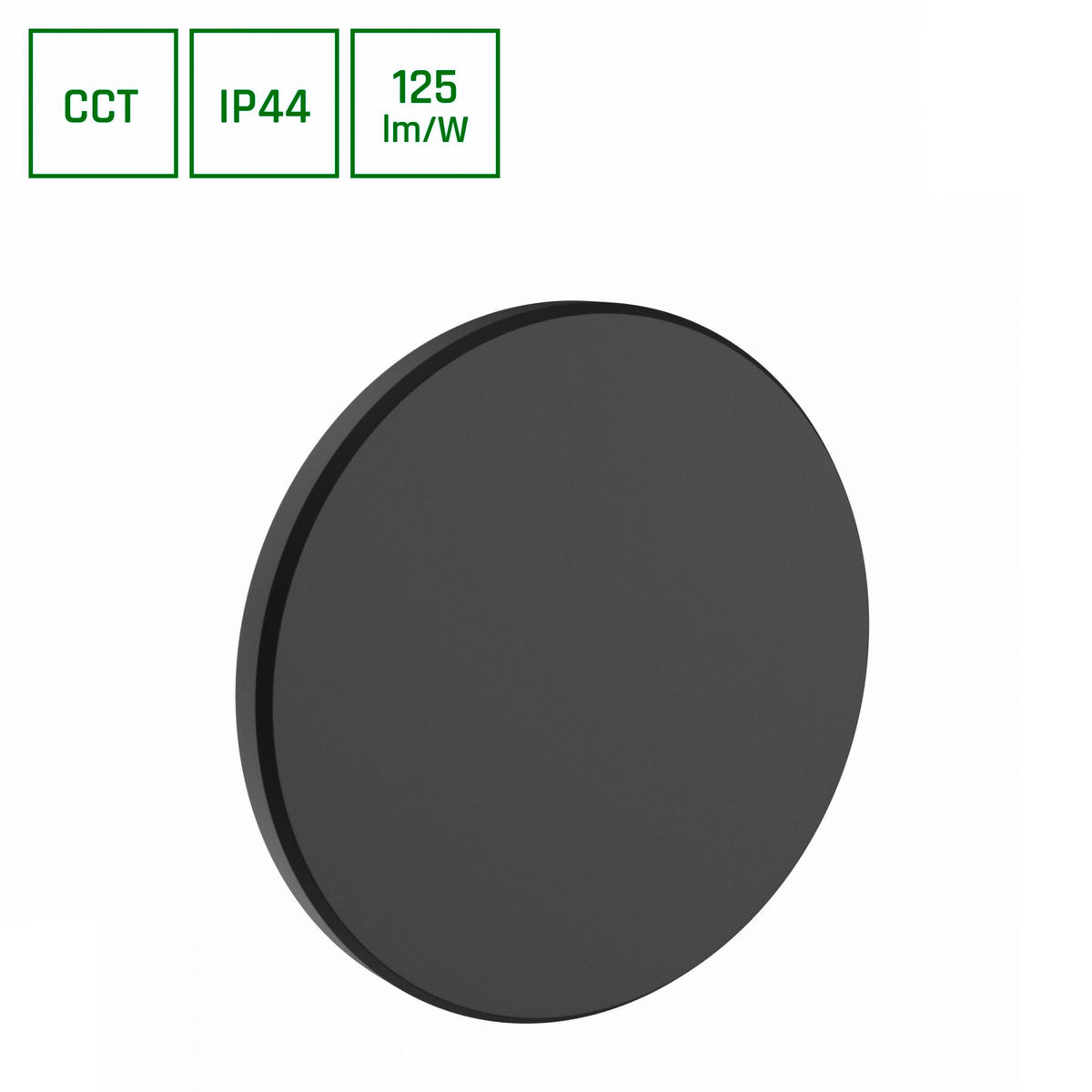 ZUNANJA STENSKA SVETILKA  PIATTA       12/12/4,7 cm      - Basics (12/12/4,7cm)