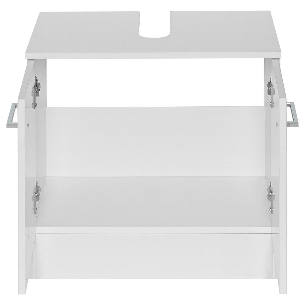 Thumbnail - Held Waschbeckenunterschrank, Weiß, Holzwerkstoff, einzeln stellbar, 60x56x35 cm, stehend, Badezimmer, Badezimmerschränk...