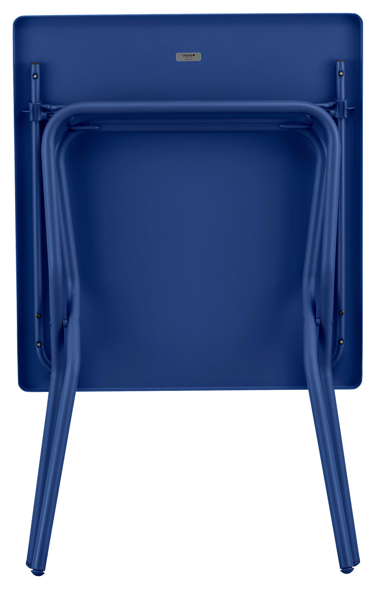 GARTENKLAPPTISCH 70/64/73 cm Metall rechteckig  - Blau, Basics, Metall (70/64/73cm) - Lafuma Mobilier