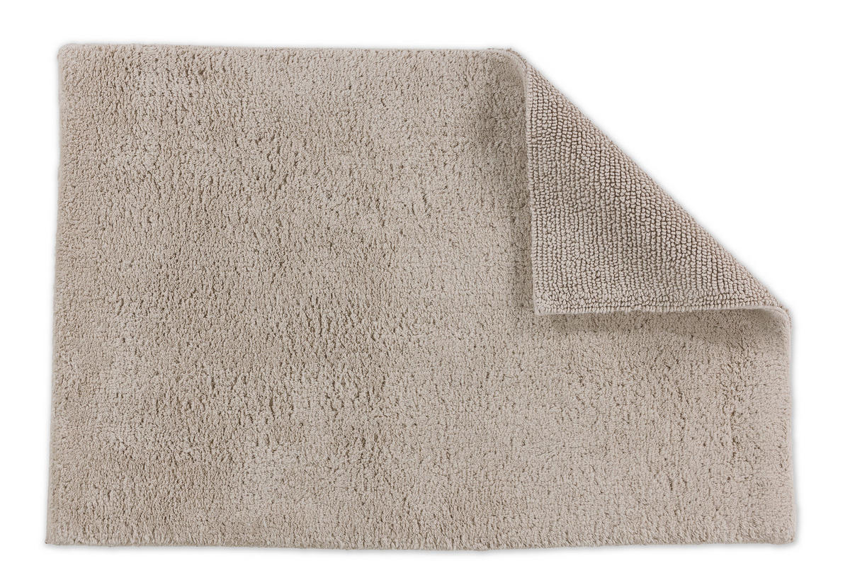 BADTEPPICH Beige 60/90 cm  - Beige, Basics, Textil (60/90cm) - Schöner Wohnen