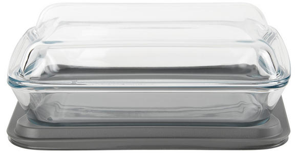 BRATFORM  - Klar/Dunkelgrau, Basics, Glas/Kunststoff (320/228/108cm) - Homeware Profession.