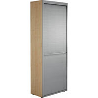 AKTENSCHRANK Ahornfarben, Alufarben  - Ahornfarben/Alufarben, KONVENTIONELL, Holzwerkstoff/Kunststoff (80/215,6/42cm) - Venda