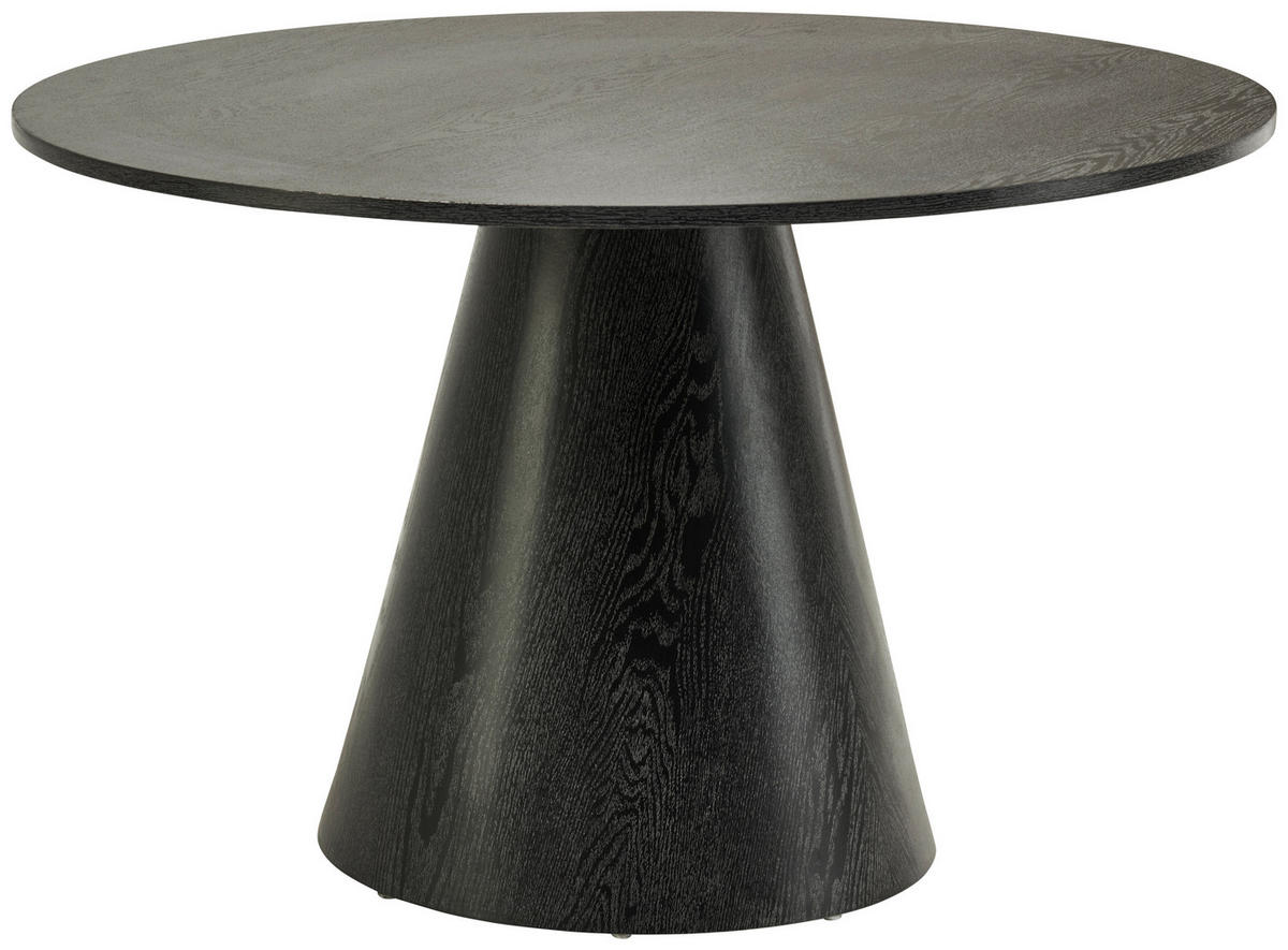 ESSTISCH in Holzwerkstoff  - Schwarz, MODERN, Holzwerkstoff (120/75/120cm) - MID.YOU
