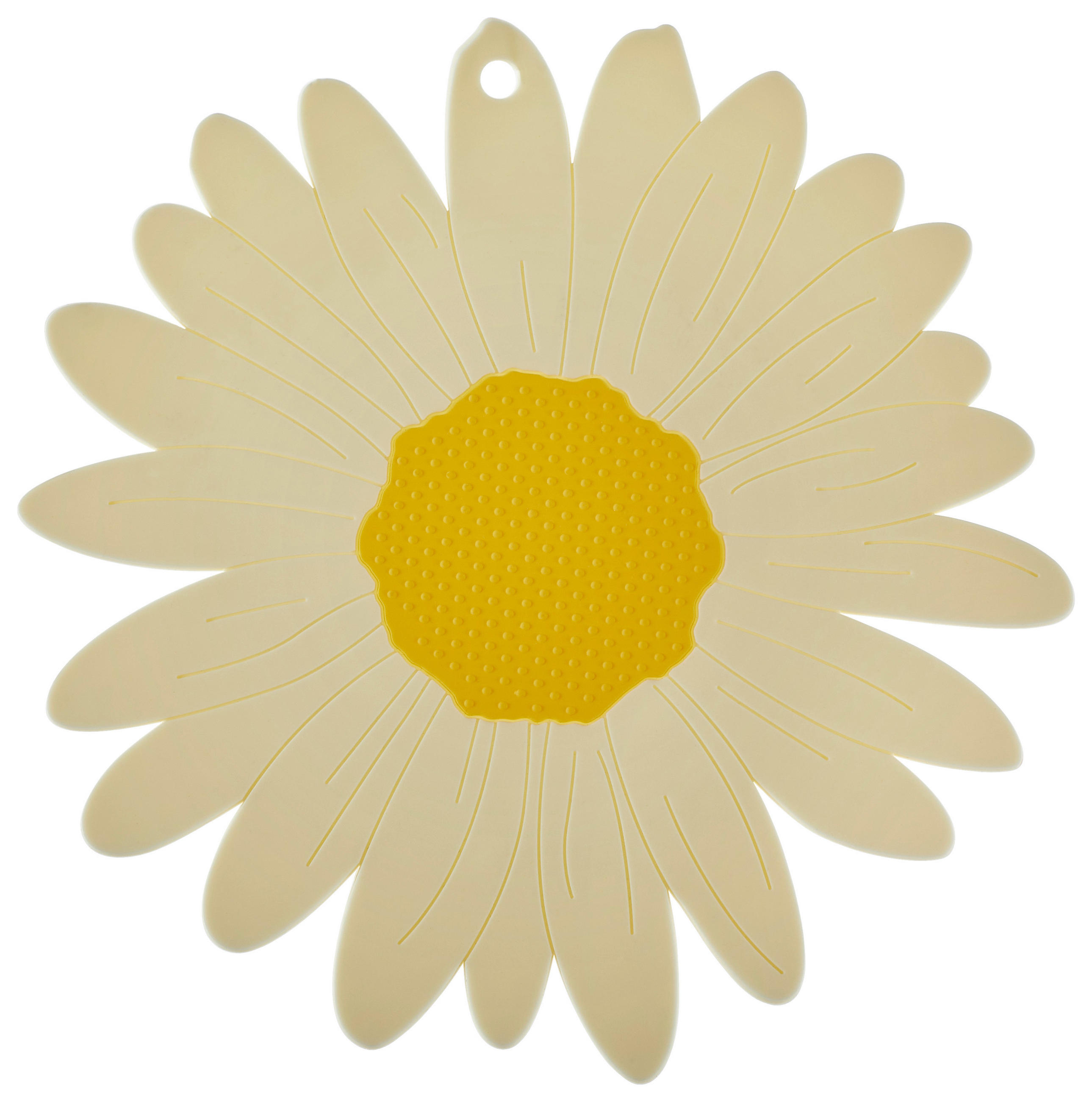 UNTERSETZERSET Textil Gelb, Weiß 19/19 cm  - Gelb/Weiß, Basics, Textil (19/19cm) - Esposa