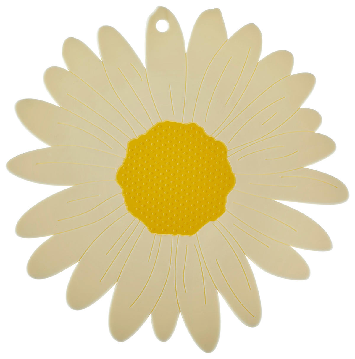 UNTERSETZERSET Textil Gelb, Weiß 19/19 cm  - Gelb/Weiß, Basics, Textil (19/19cm) - Esposa