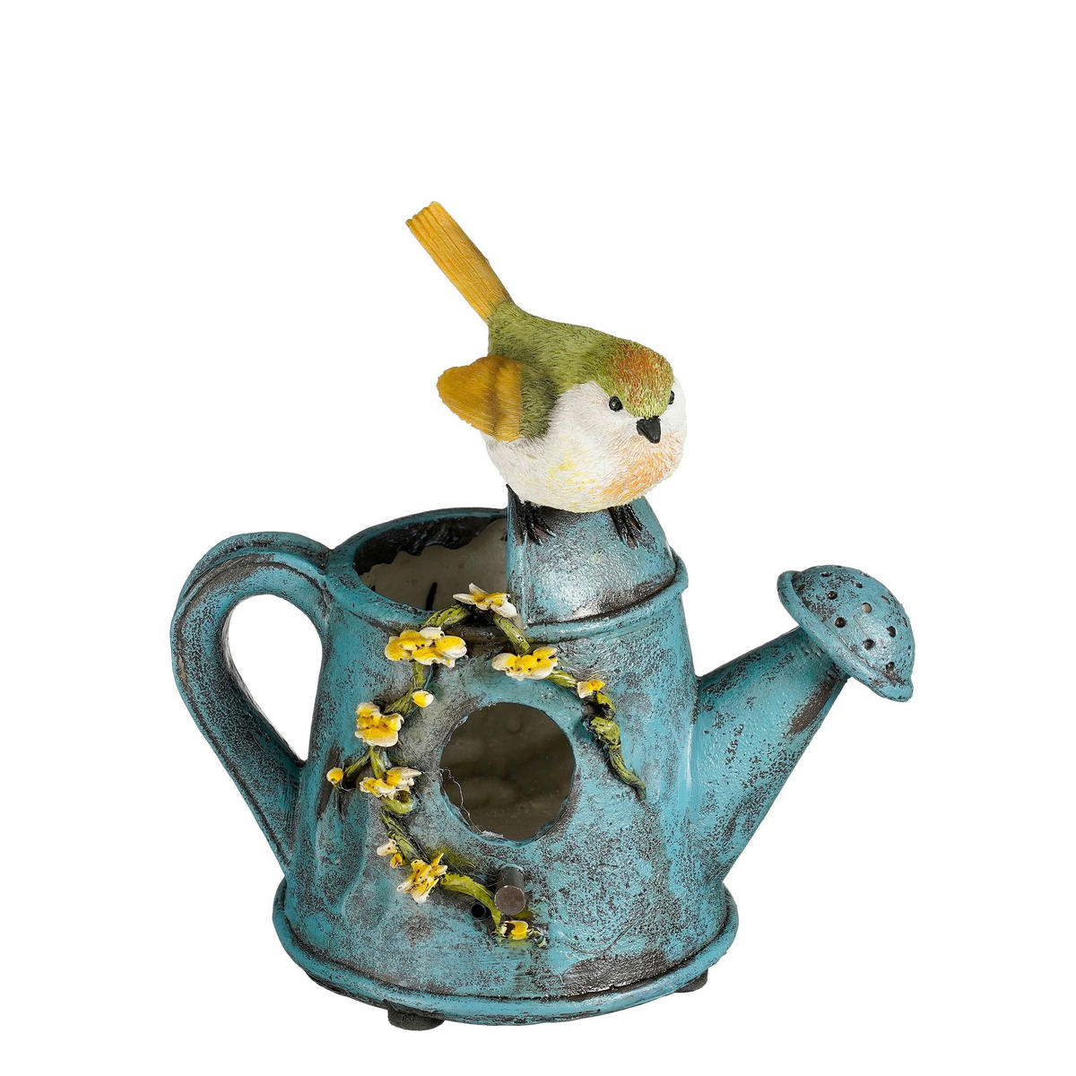 OKRASNA PTICA - zelena, Basics, umetna masa (18.5/13.5/20.5cm)