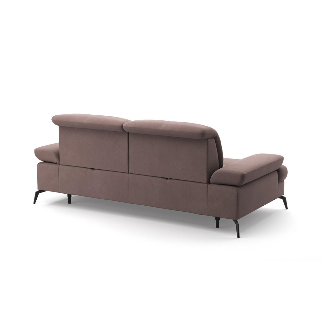 Thumbnail - Sit & More 2,5-Sitzer, Taupe, Textil, 202x90x122 cm, Goldenes M, Oeko-Tex® Standard 100, Made in Europe, DGM-Klimapakt, ...