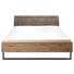 BETTANLAGE in Eichefarben, Grau - Eichefarben/Grau, Design, Holzwerkstoff/Textil (180/200cm) - Carryhome BETTANLAGE in Eichefarben, Grau - Eichefarben/Grau, Design, Holzwerkstoff/Textil (180/200cm) - Carryhome
