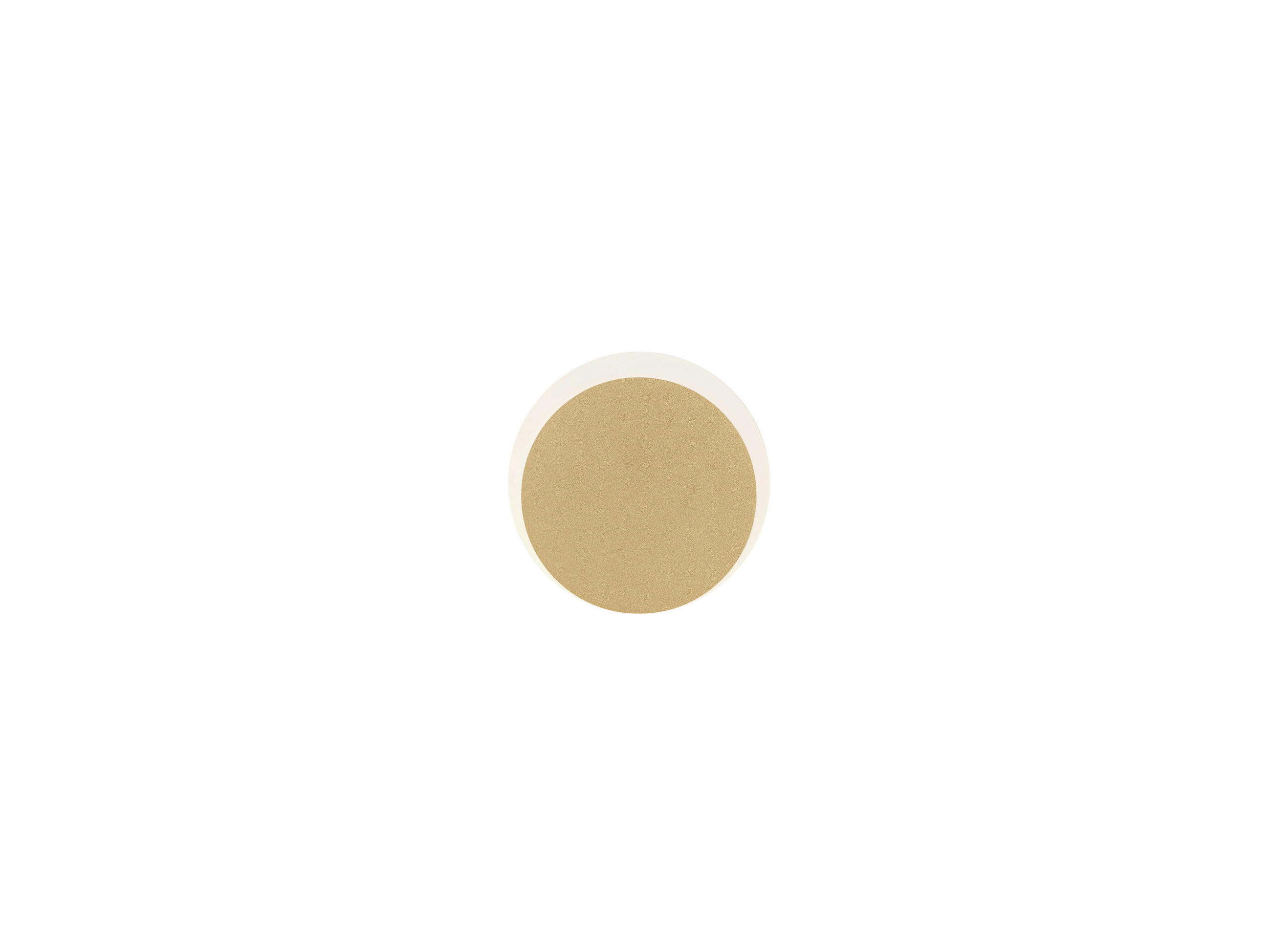LED-WANDLEUCHTE 15 cm  - Goldfarben/Braun, Basics, Metall (15cm) - Hell