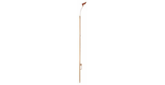 LIFTSTAB 150 cm  - Braun, Basics, Holz/Kunststoff (150cm) - Homeware