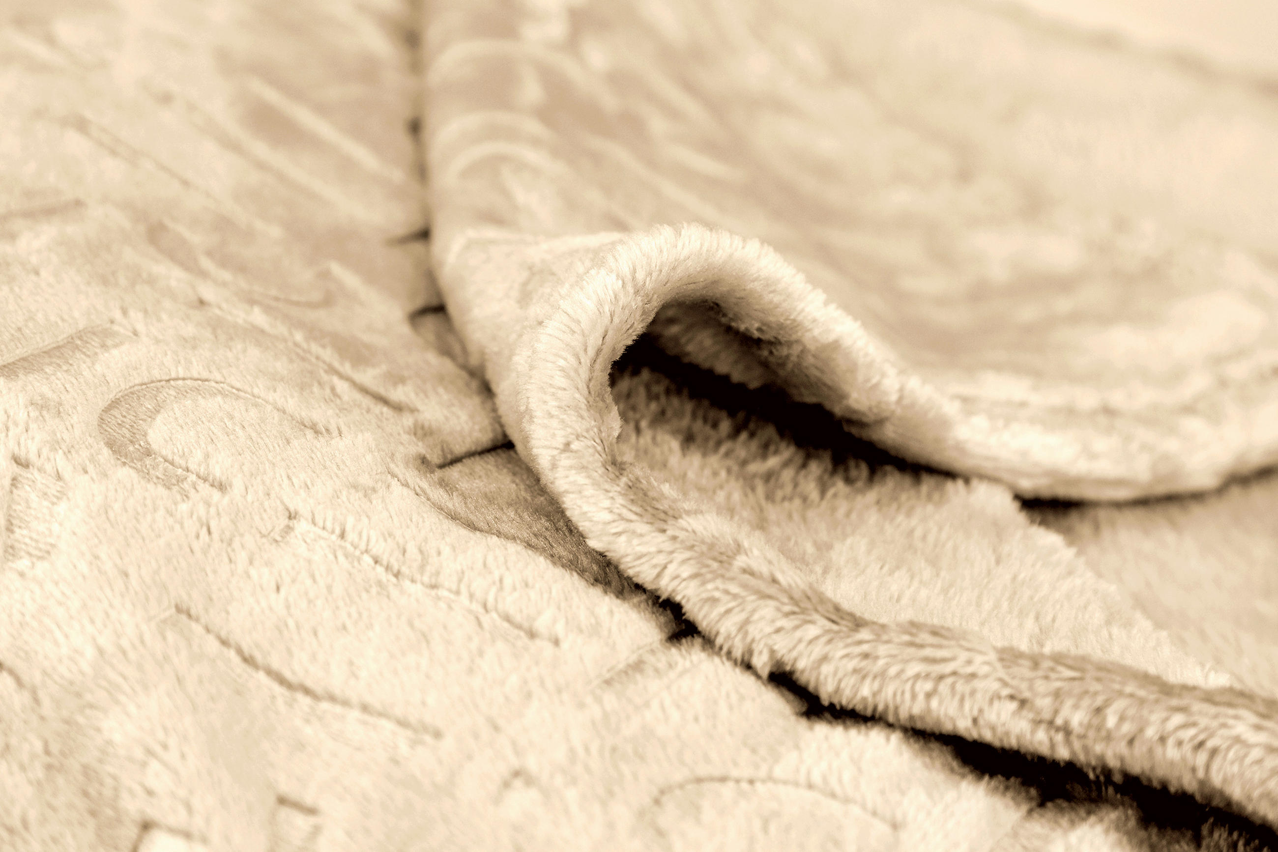 PLAID E-Scatter sand 220/240 cm  - Sandfarben/Beige, Design, Textil (220/240cm) - Esprit