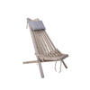 GARTEN-RELAXSESSEL Kiefer  - Grau, MODERN, Holz/Textil (69/104/93cm) - Gardenson