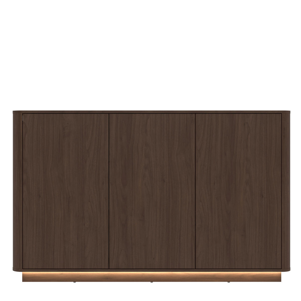 KOMMODE , 164,4/101,2/40 cm,  - Walnussfarben, Design, Holzwerkstoff (164,4/101,2/40cm) - MID.YOU