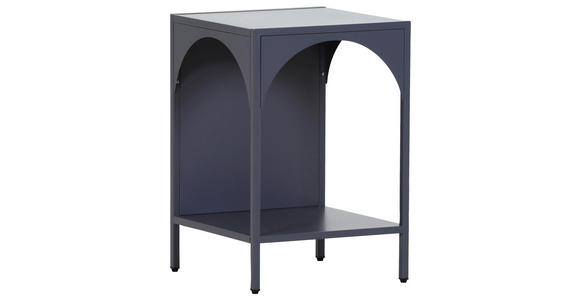 BEISTELLTISCH 35/35/52 cm Grau rechteckig  - Grau, Design, Metall (35/35/52cm) - Landscape