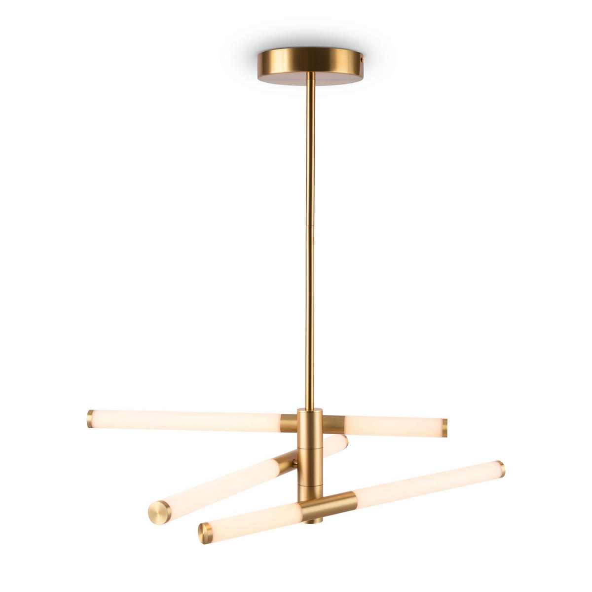 PENDELLEUCHTE 56,6/17/63,5 cm    - Goldfarben, Trend, Kunststoff/Metall (56,6/17/63,5cm) - MAYTONI