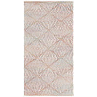 FLECKERLTEPPICH 60/120 cm Diamant Black Rot  - Rot, Design, Textil (60/120cm) - Boxxx