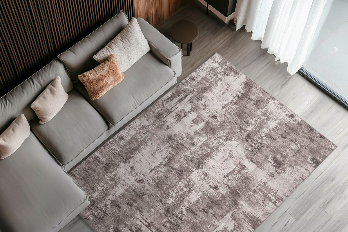 FLACHWEBETEPPICH 230/330 cm My Avantgarde Taupe  - Taupe, KONVENTIONELL, Textil (230/330cm) - Obsession