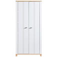 AKTENSCHRANK Weiß, Eiche Artisan  - Weiß/Eiche Artisan, KONVENTIONELL, Holzwerkstoff (93/196/44cm) - Hom`in